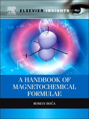 cover image of A Handbook of Magnetochemical Formulae